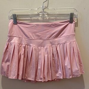 Pink Gold Hinge Athletic Skirt